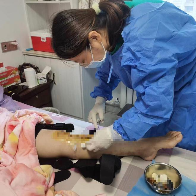 医养结合典型案例征集｜寿光洛城街道卫生院：上门护理“一键预约”(图2)