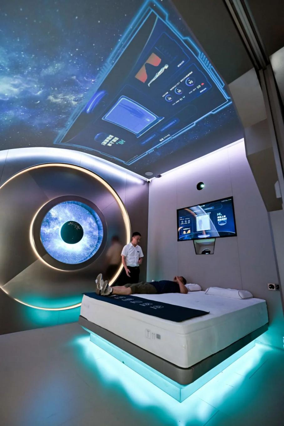 九游会J9平台：AI科技赋能睡眠经济：国潮、智造、机遇向“新”而生(图3)