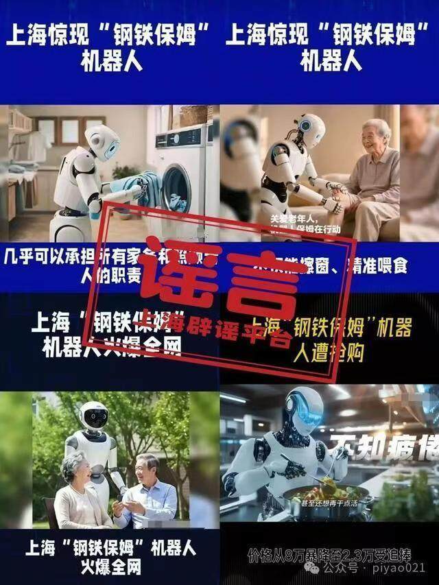 鱼眼·探问丨23万元“保姆机器人”谣言广泛流传的背后藏着怎样的焦虑？(图1)