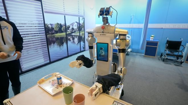 九游会J9网站：硅谷还在「卷PPT」中国机器人大军上岗！看呆歪果仁(图16)